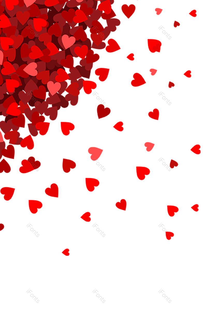 520图片,心形素材元素,七夕PNG,心形免抠素材